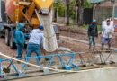 Continuamos avanzando con el Pavimentado de la calle Julio A. Roca