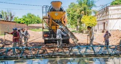 Pavimentación de la calle Gobernador Pujol | Culminación de la obra