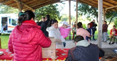 Operativo de Salud y Acción Social en el Merendero Municipal