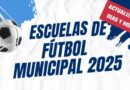 Escuela de Fútbol Municipal | Nuevos Días y Horarios
