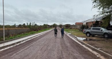 Llovieron aproximadamente 130 mm en Esquina y los desagües funcionaron perfectamente