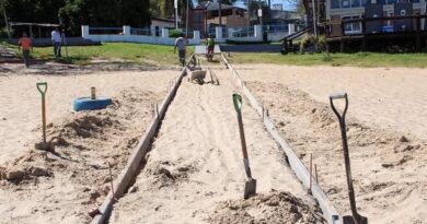 Rampa de integración en nuestro Balneario Municipal