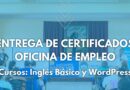 Entrega de Certificados
