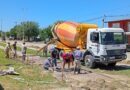 Mejoramiento de Veredas sobre calle Hipólito Yrigoyen