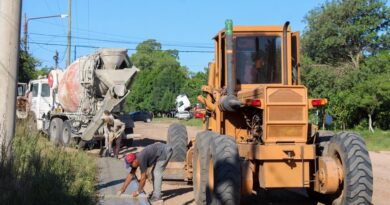 Avanzan los trabajos sobre calle Mitre