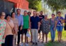 Reunión con vecinos del barrio 90 Viviendas