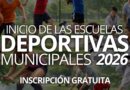 ¡Arrancan las Escuelas Deportivas Municipales 2026!