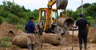 Seguimos trabajando en distintos puntos de la ciudad