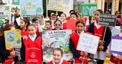 Caminata por el Día Mundial del Medio Ambiente.