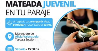 ¡Mateada Juvenil en tu Paraje!