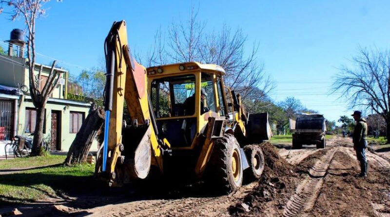 Estamos trabajando en calle Primera Junta