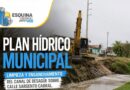 Limpieza y ensanchamiento del canal de desagüe sobre calle Sargento Cabral
