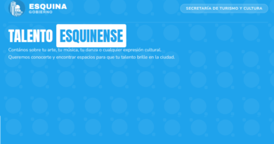 ¡INSCRIBITE AL REGISTRO DE TALENTO ESQUINENSE!